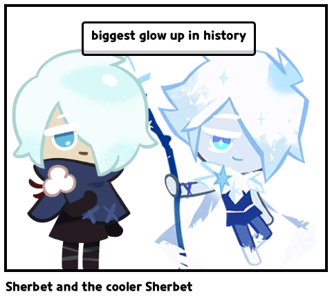 Sherbet and the cooler Sherbet