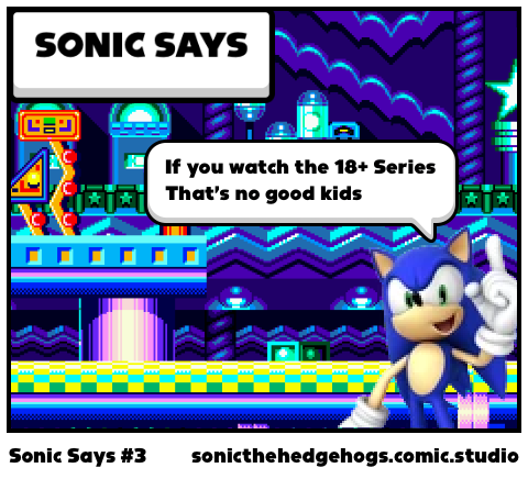 Sonic Says #3