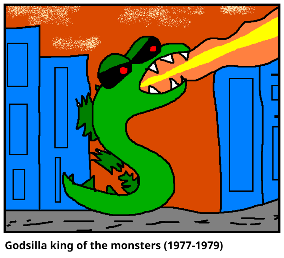 Godsilla king of the monsters (1977-1979)