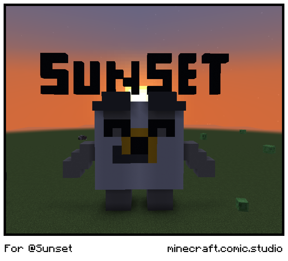 For @Sunset