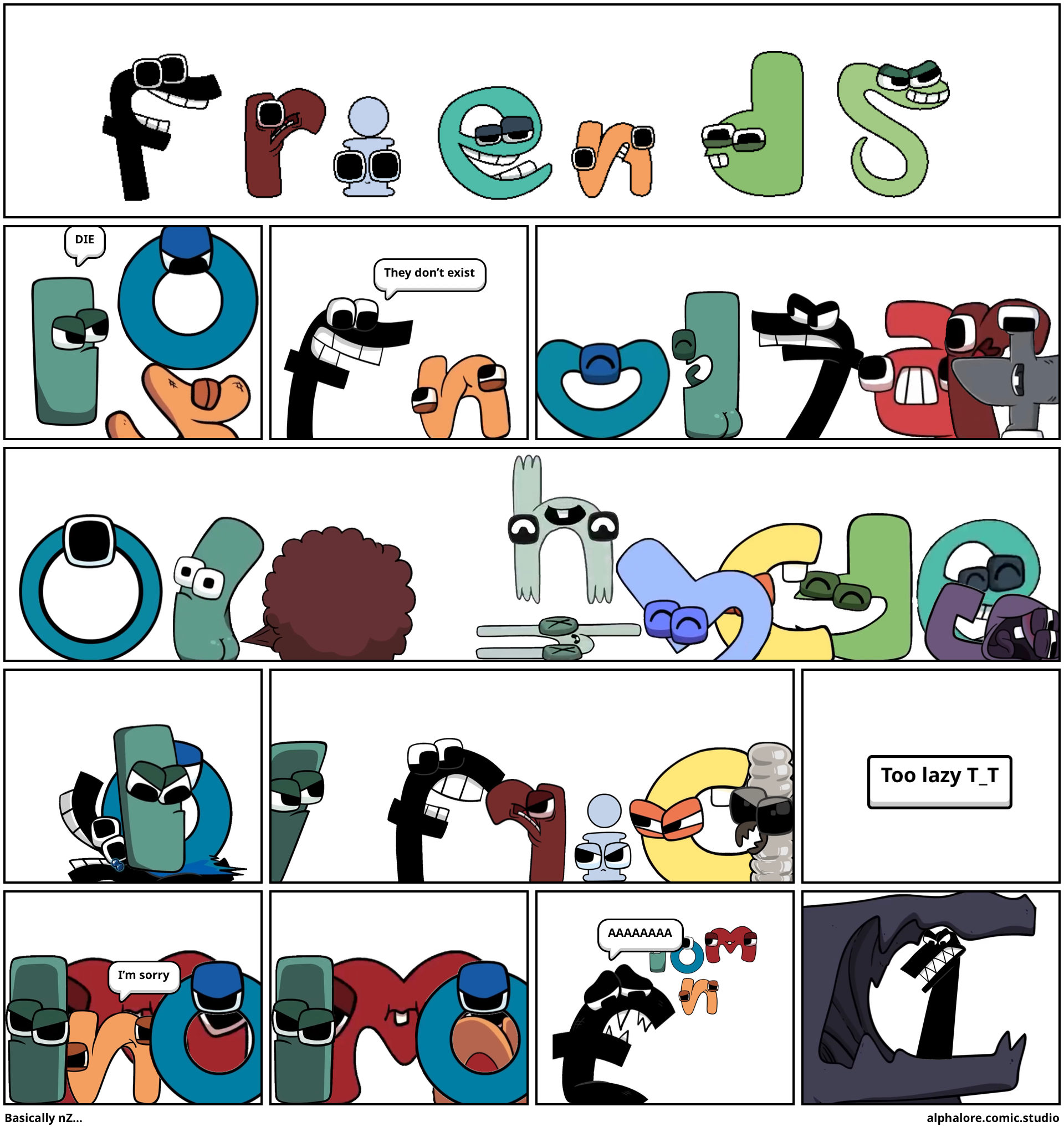 alphabet lore comic studio｜TikTok Search