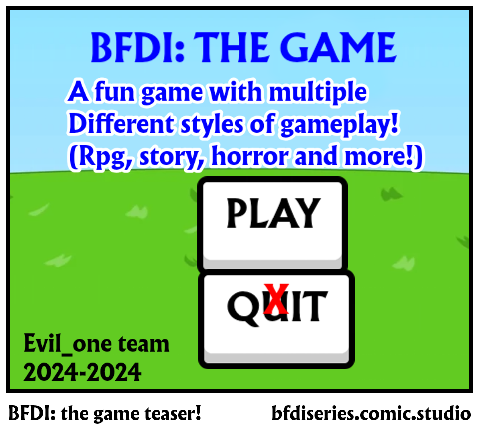 BFDI: the game teaser!