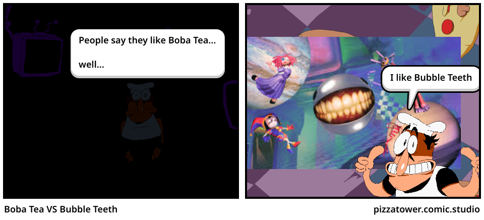 Boba Tea VS Bubble Teeth