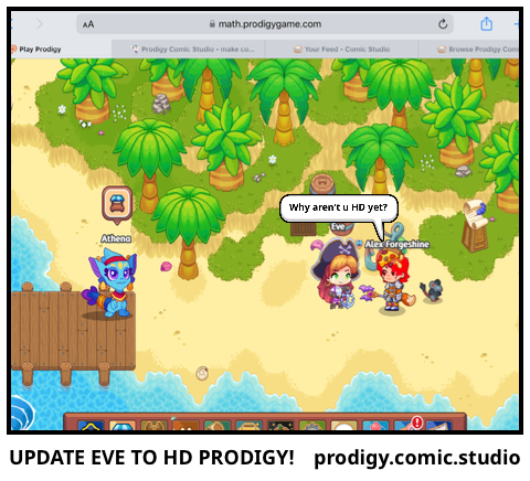 UPDATE EVE TO HD PRODIGY!