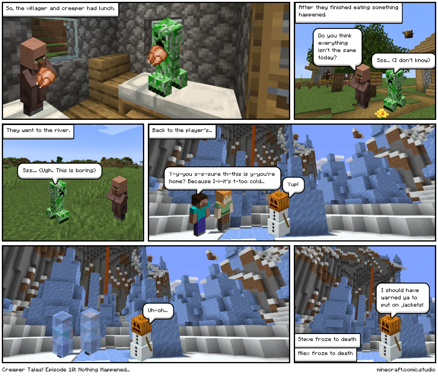 Creeper Tales! Episode 10: Nothing Happened...