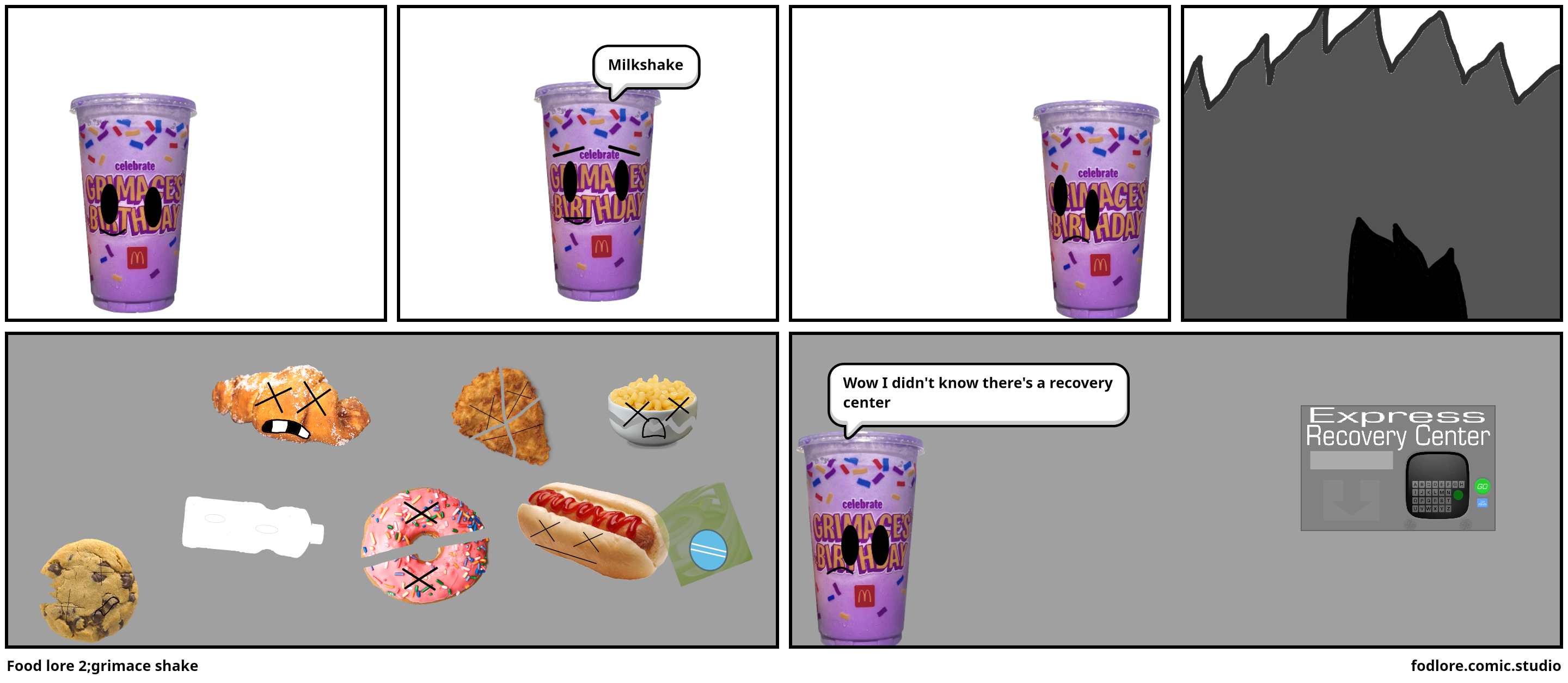 Food lore 2;grimace shake