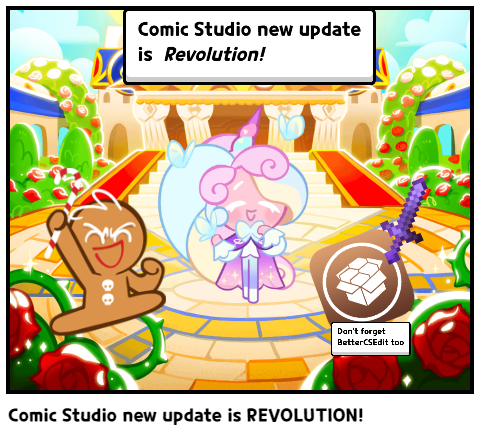 Comic Studio new update is REVOLUTION!