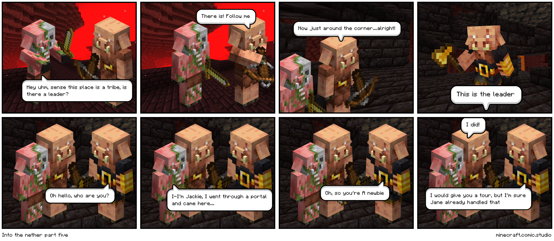 Into the nether part five
