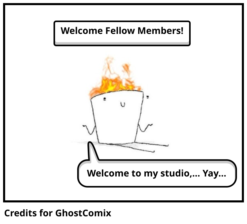 Credits for GhostComix