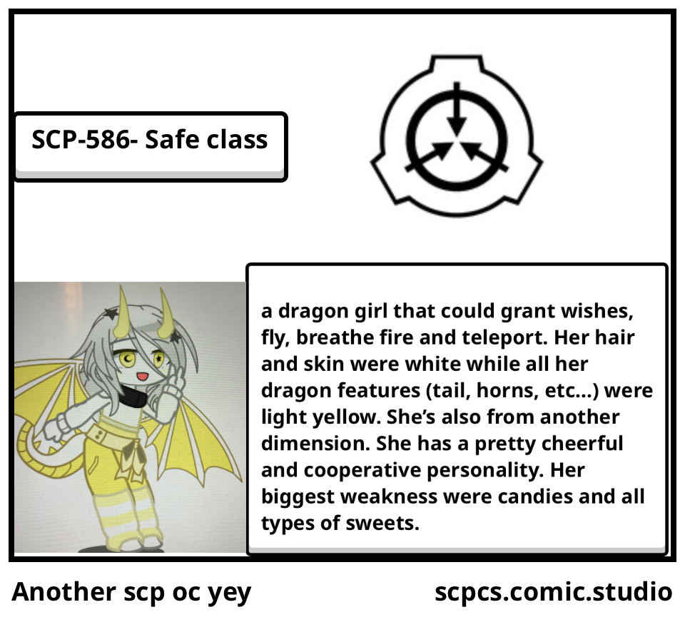 Another scp oc yey