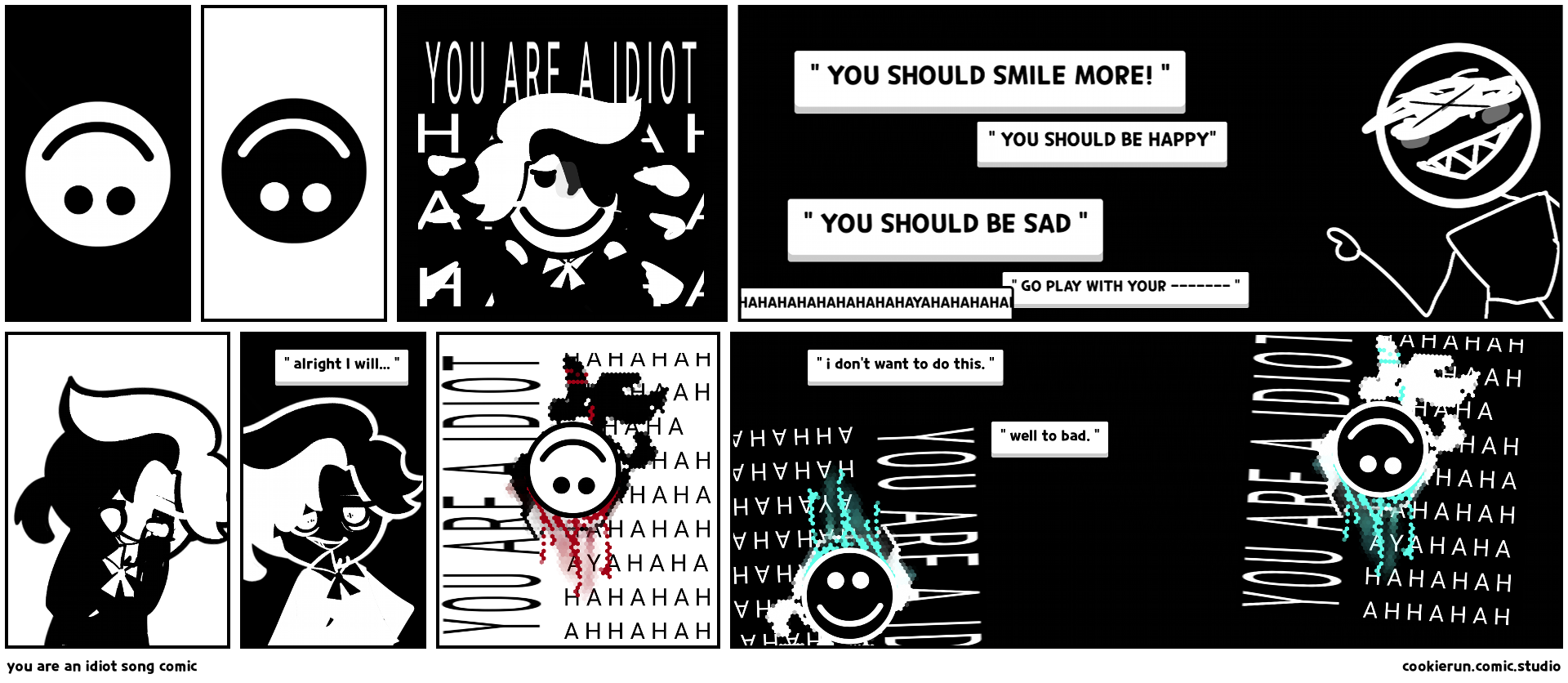 you are an idiot song comic
