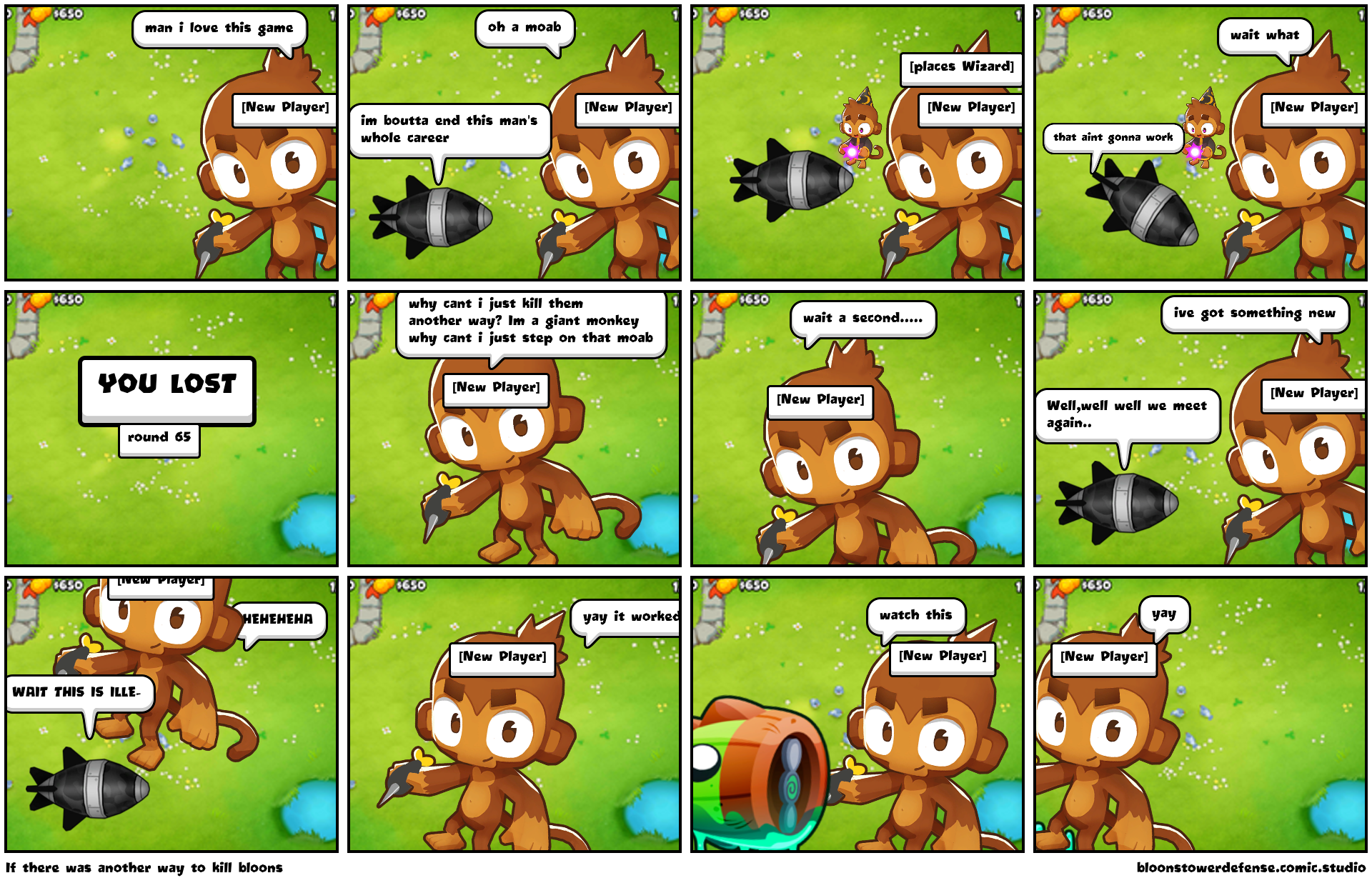 If there was another way to kill bloons