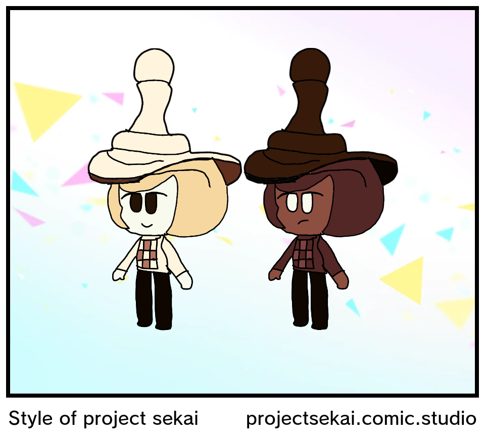 Style of project sekai