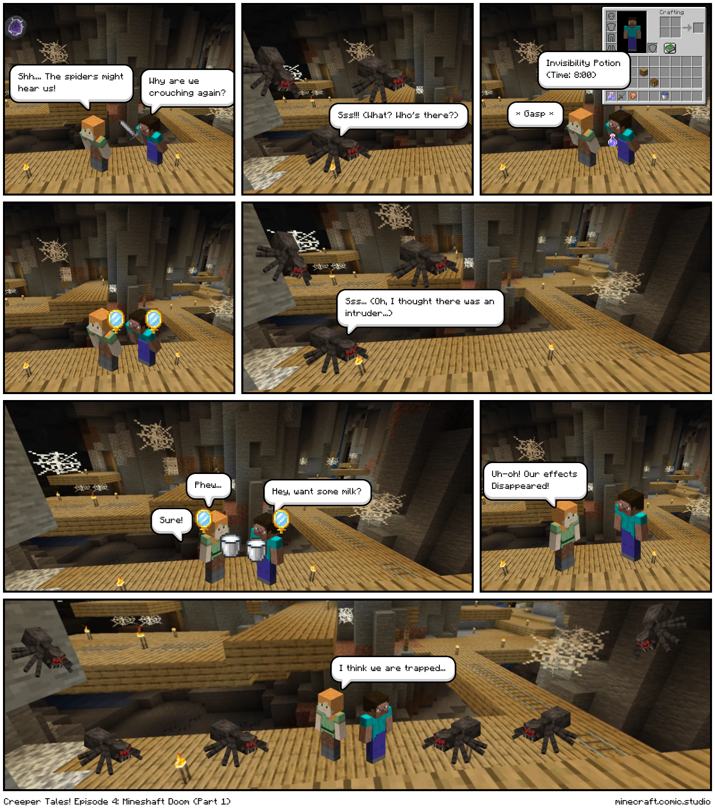 Creeper Tales! Episode 4: Mineshaft Doom (Part 1)