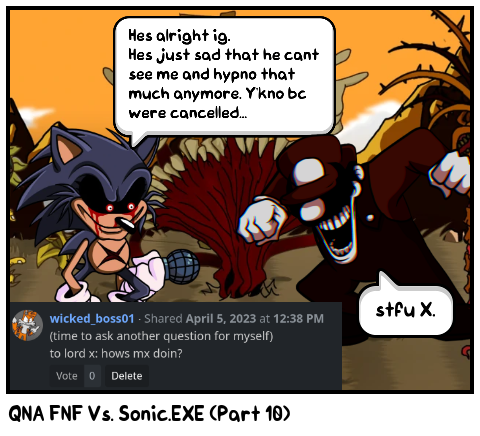 QNA FNF Vs. Sonic.EXE (Part 10)