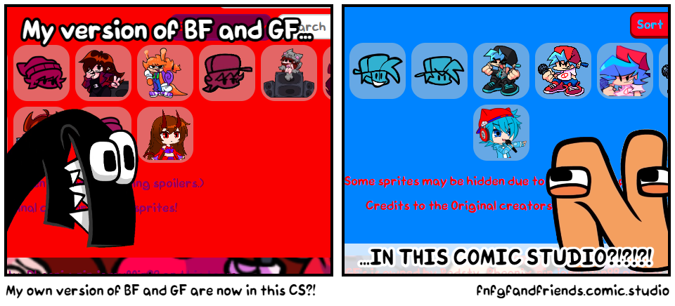 My own version of BF and GF are now in this CS?!