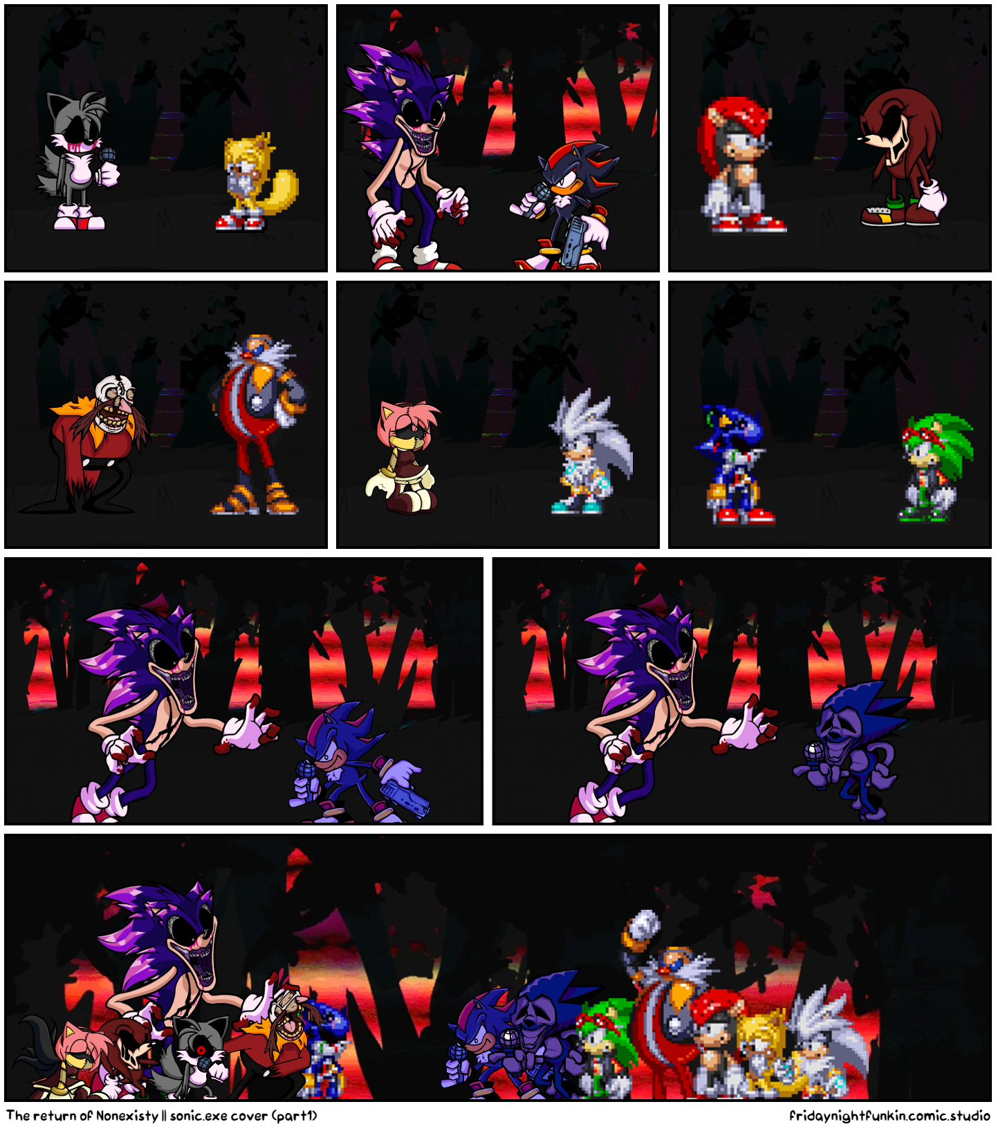 FNF: SONIC RHYTHM RUSH! FANMADE free online game on