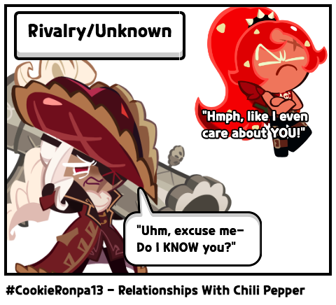 #CookieRonpa13 - Relationships With Chili Pepper