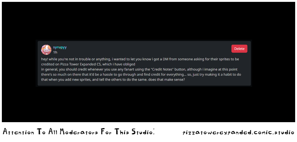 Attention To All Moderators For This Studio:
