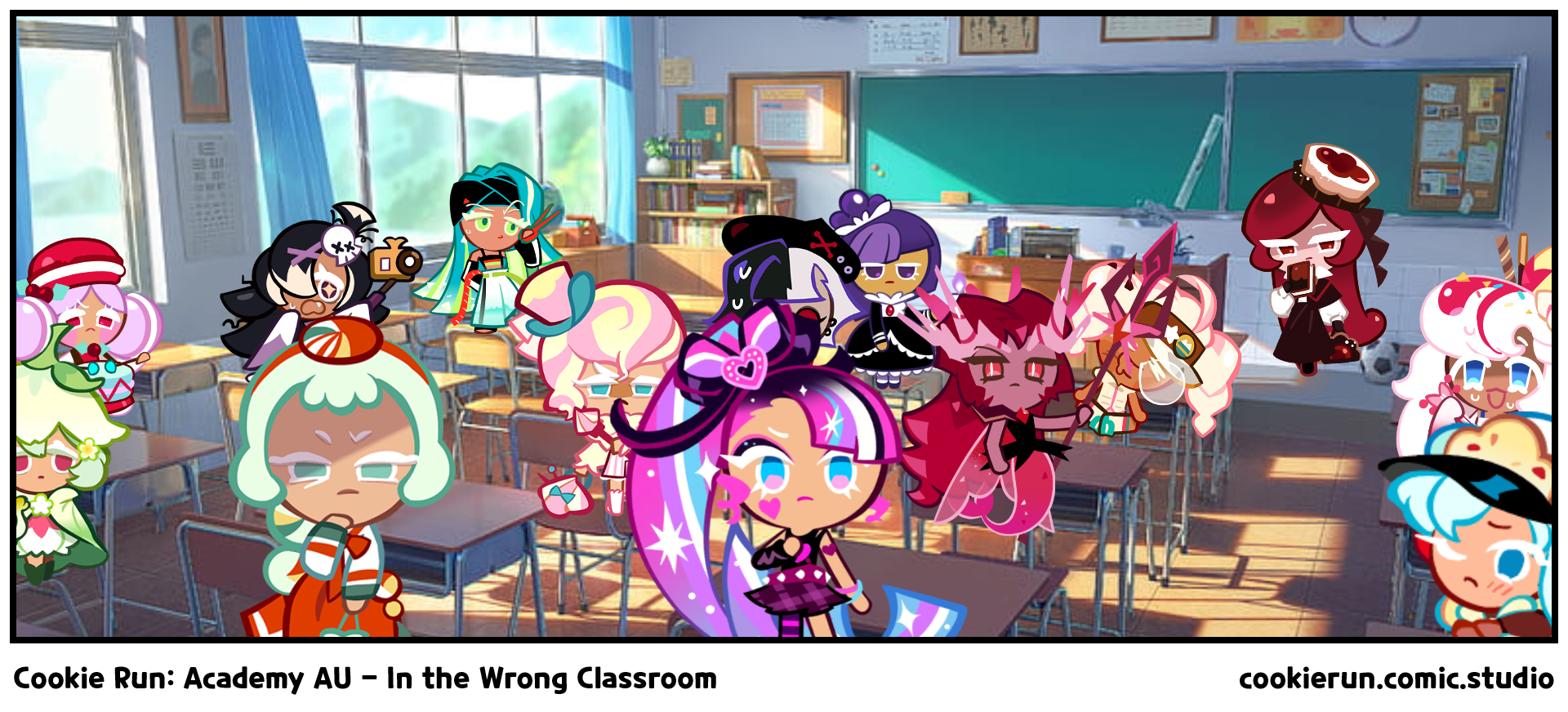 Cookie Run: Academy AU - In the Wrong Classroom