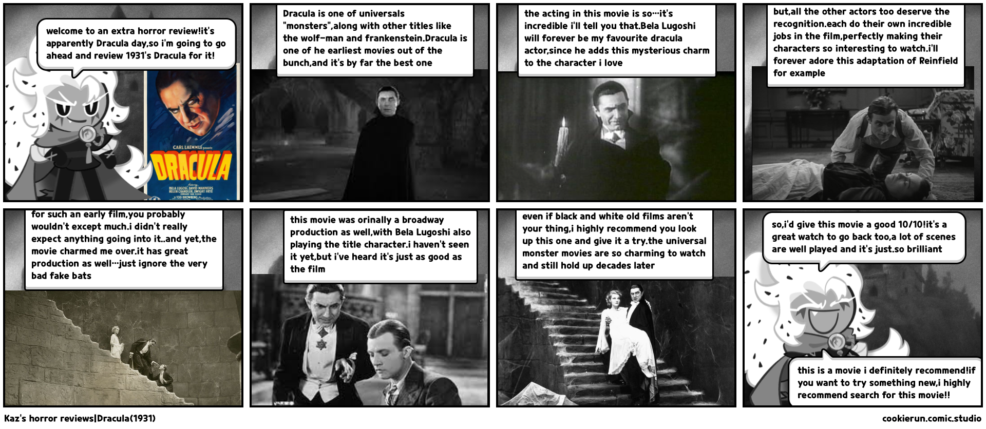 Kaz’s horror reviews|Dracula(1931)