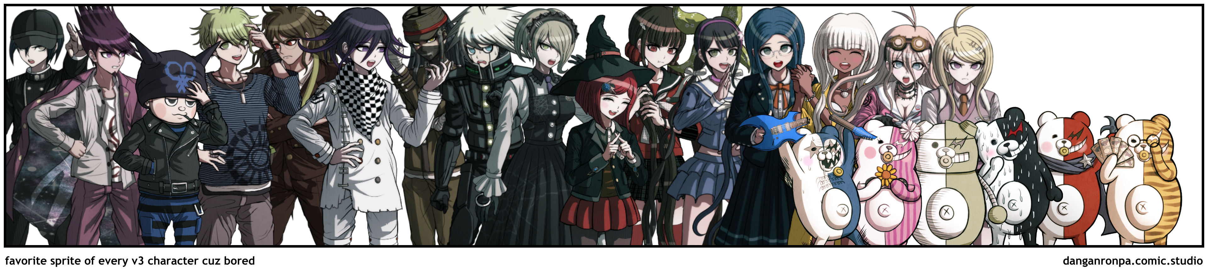 favorite sprite of every v3 character cuz bored