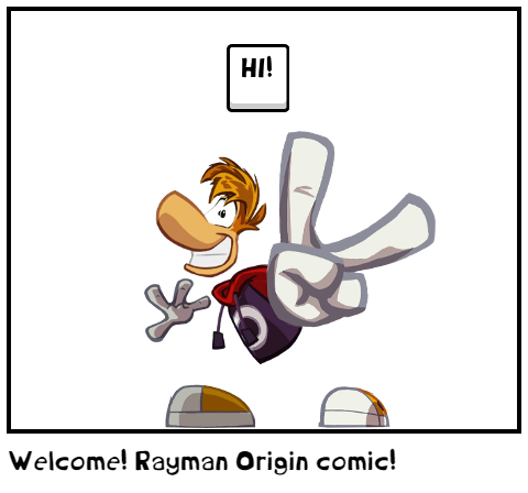 Welcome! Rayman Origin comic!