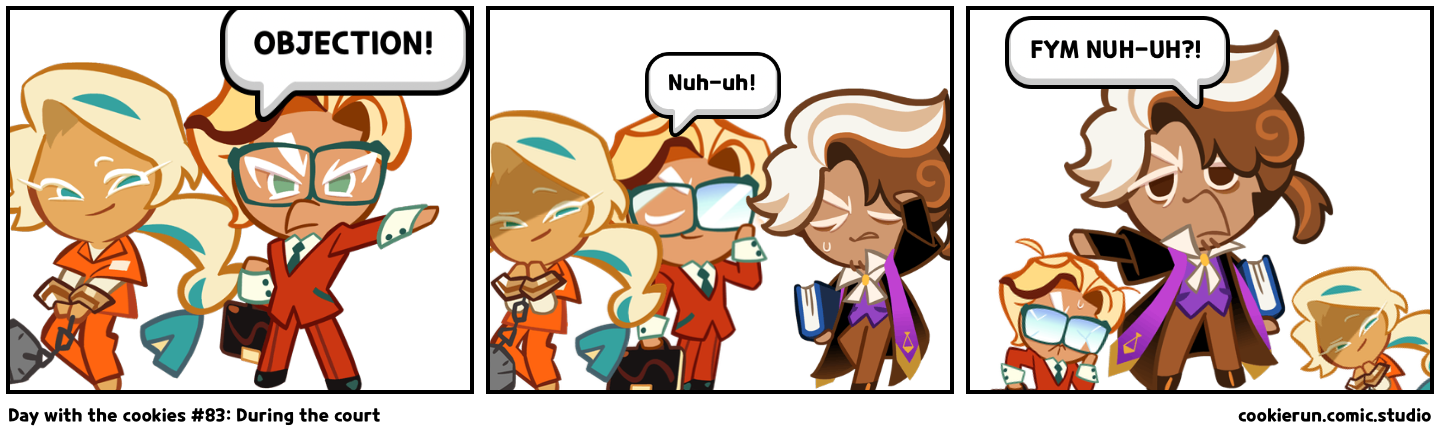 Day with the cookies #83: During the court