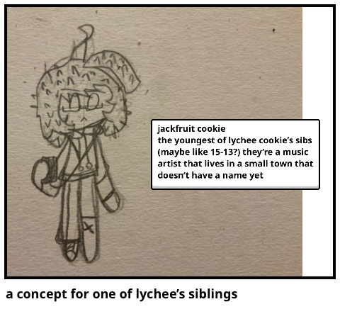 a concept for one of lychee’s siblings 