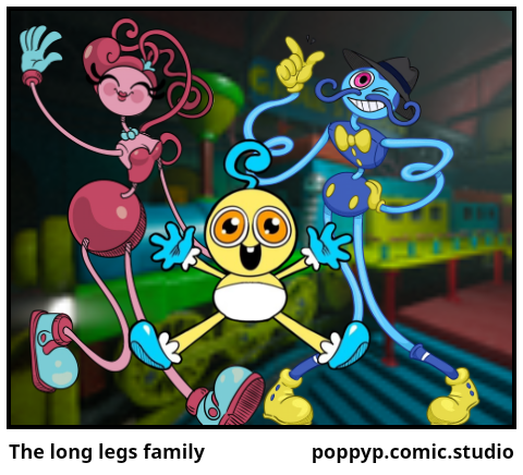 The long legs family - Comic Studio