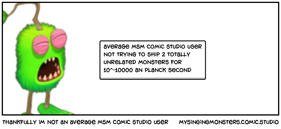 thankfully im not an average msm comic studio user