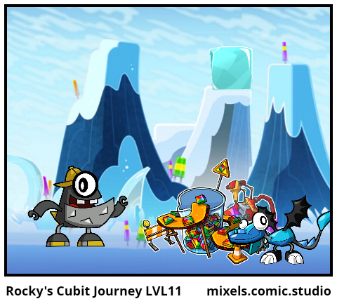 Rocky's Cubit Journey LVL11