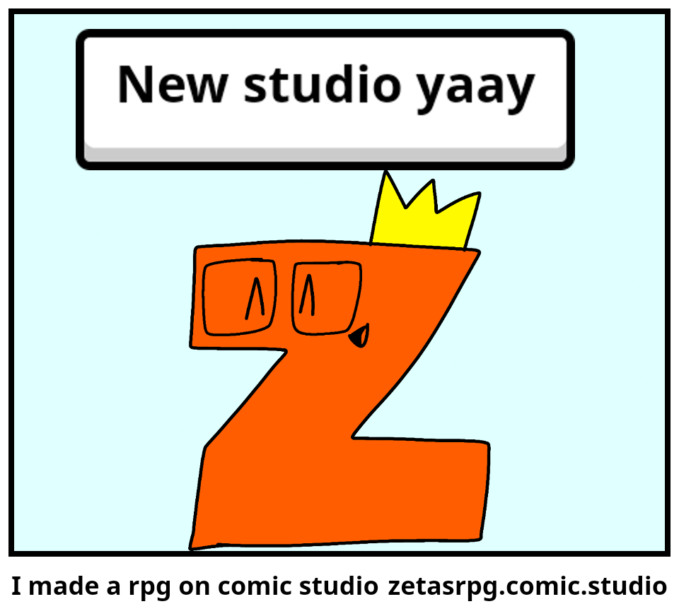 I made a rpg on comic studio