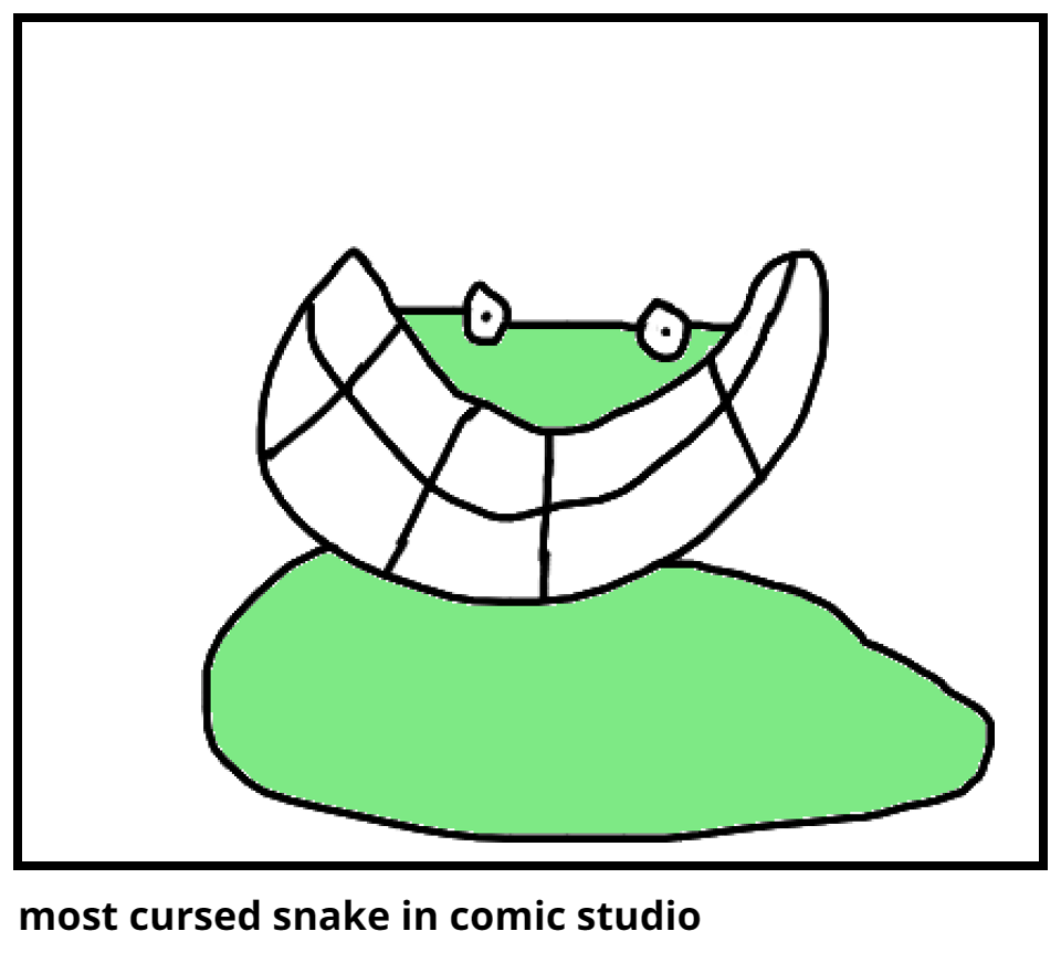 most cursed snake in comic studio