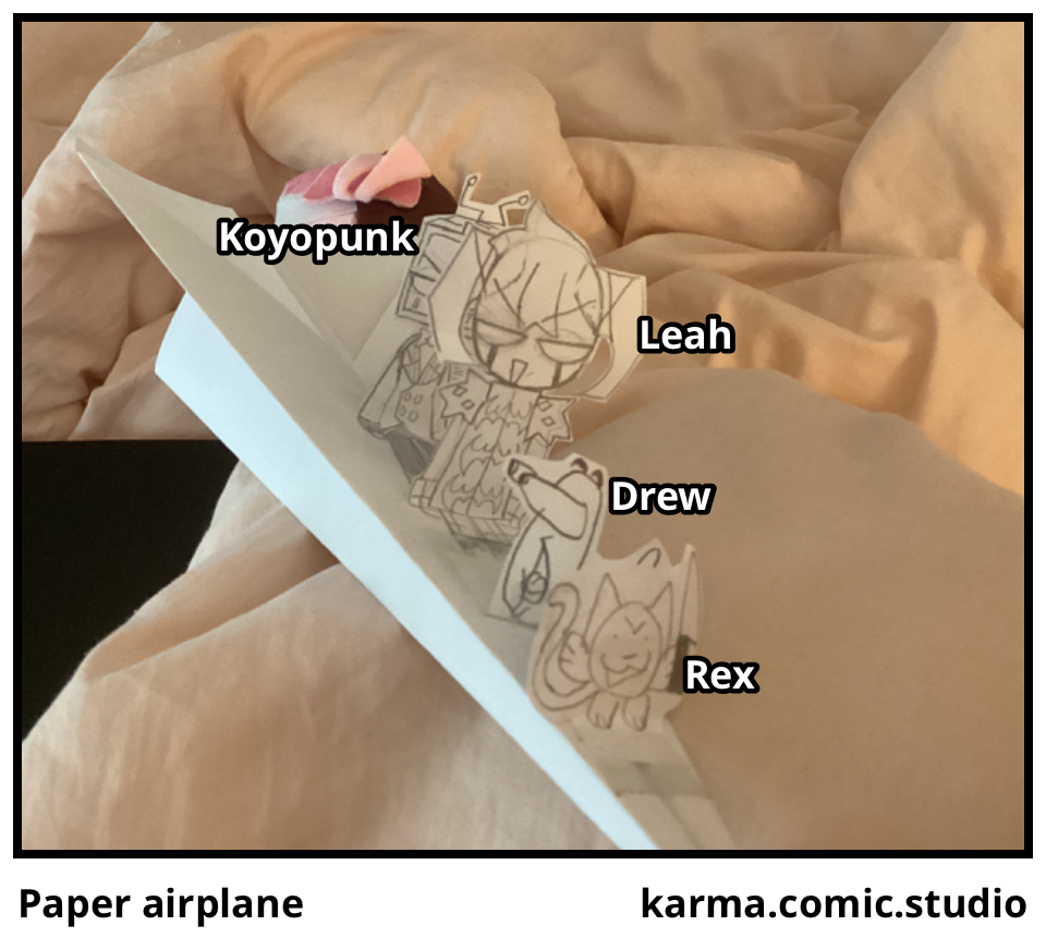 Paper airplane 
