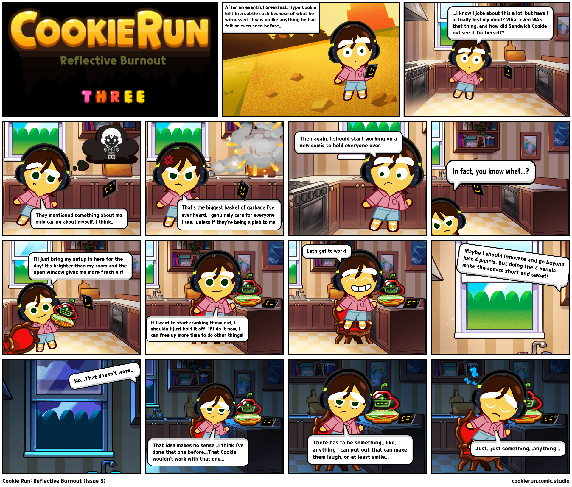 Cookie Run: Reflective Burnout (Issue 3)