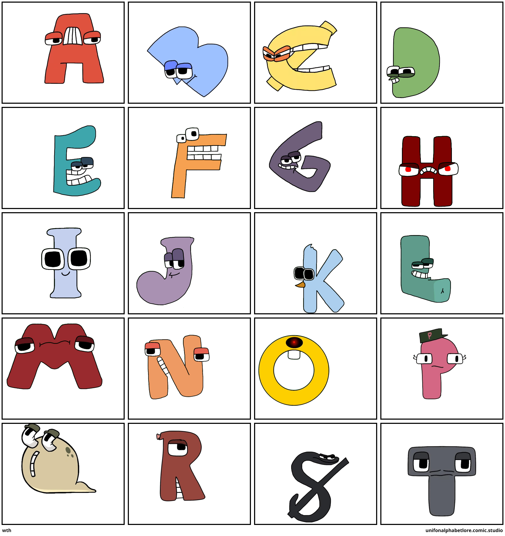 Unifon Alphabet Lore Remade - A, Special Alphabet Lore Wiki