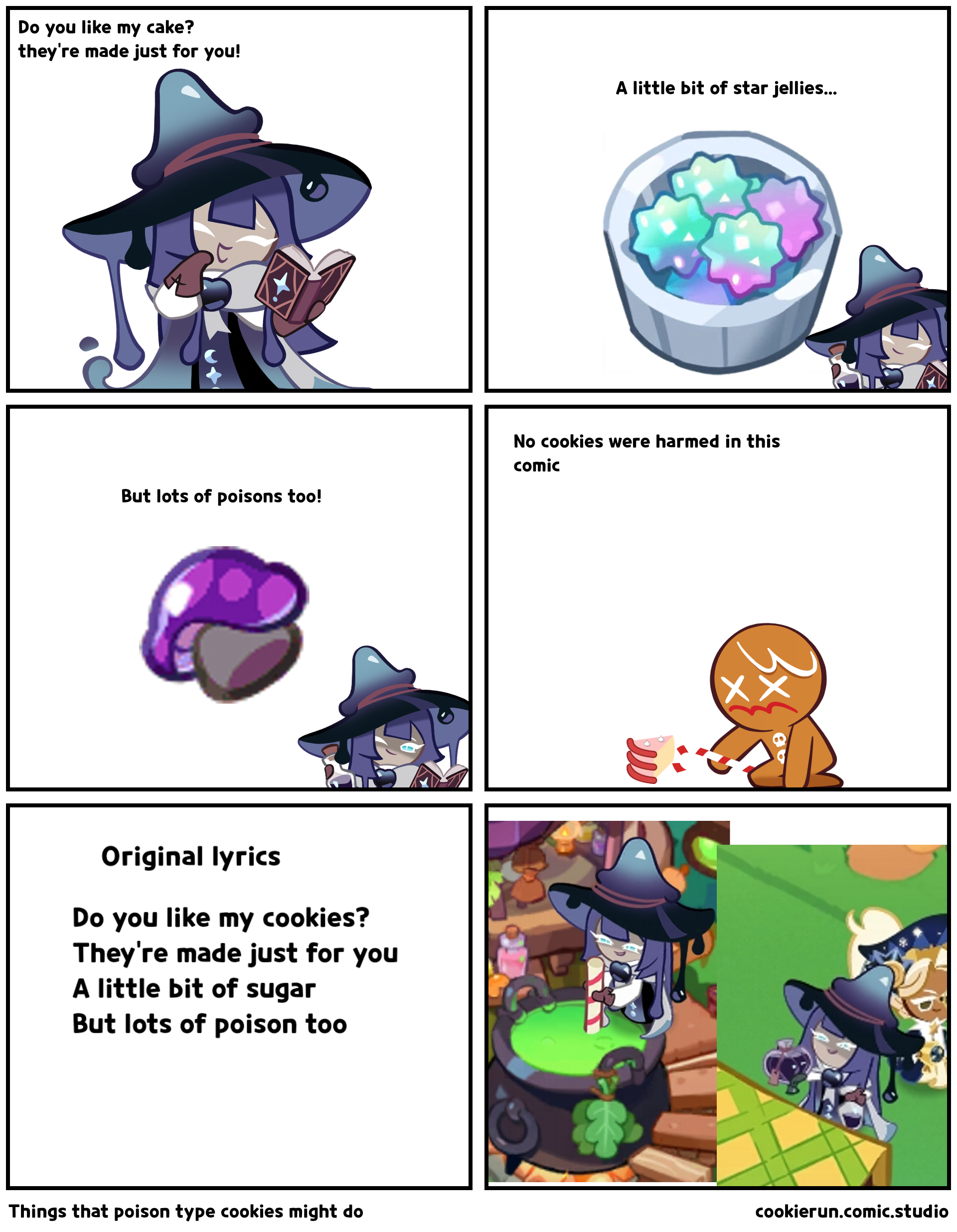 Things that poison type cookies might do
