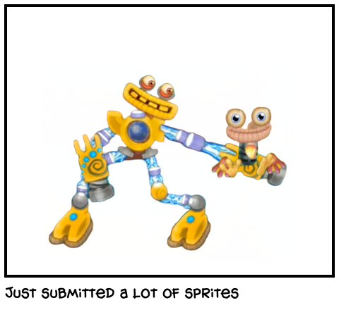 Just submitted a lot of sprites - Comic Studio