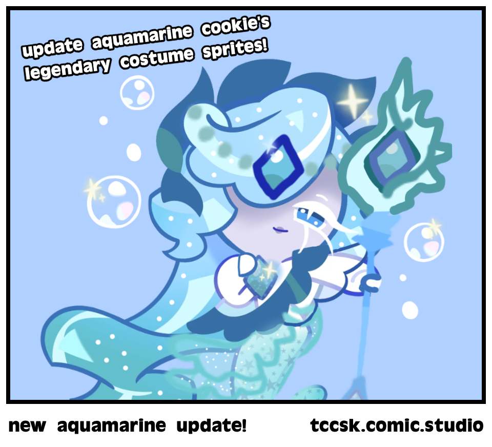 new aquamarine update!