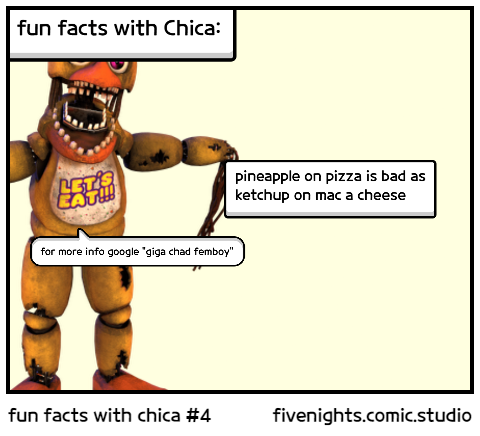 fun facts with chica #4