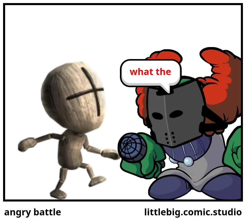 angry battle