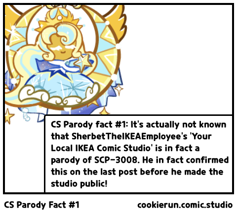 CS Parody Fact #1