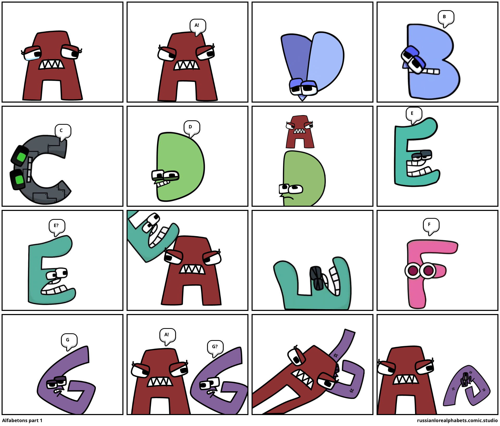 My version of Spanish Alphabet Lore for @bren319 but in bren's style -  TurboWarp