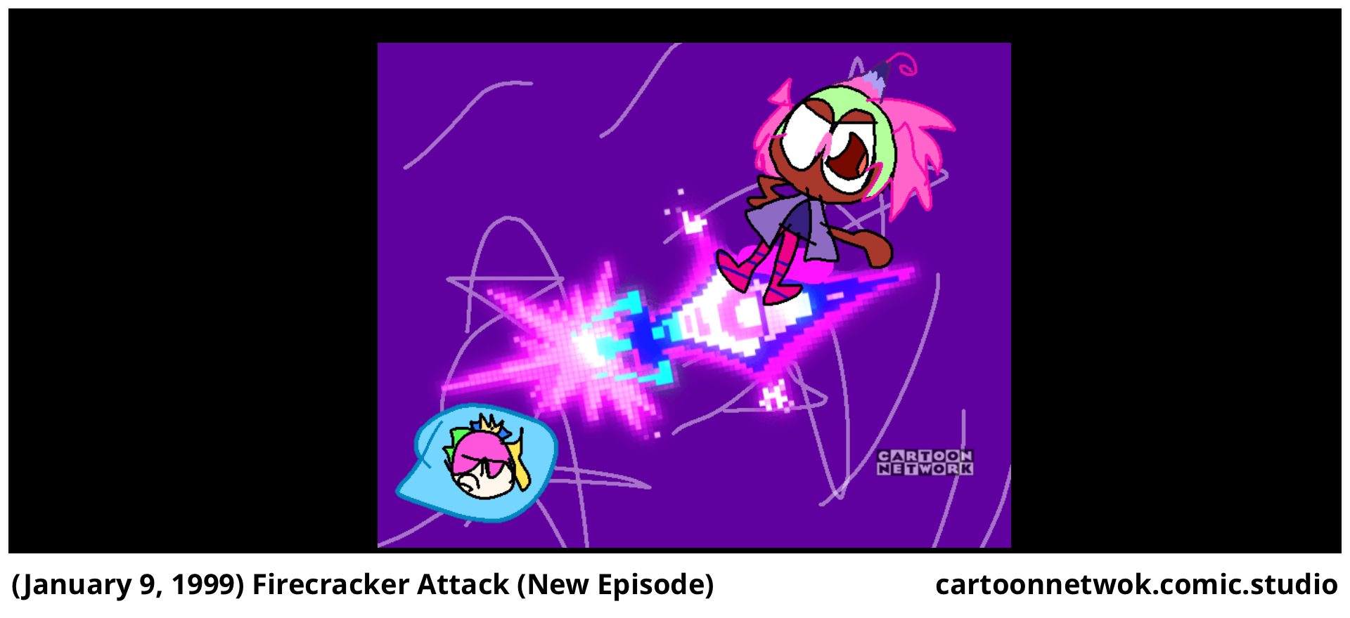 (January 9, 1999) Firecracker Attack (New Episode)