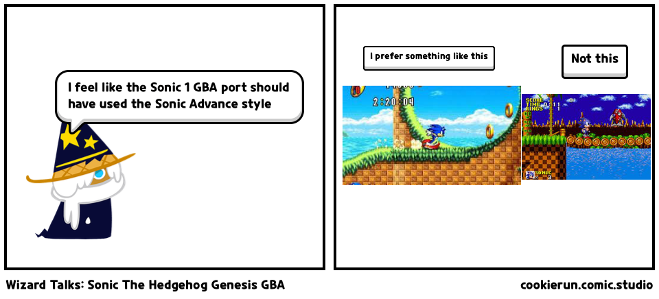 Wizard Talks: Sonic The Hedgehog Genesis GBA