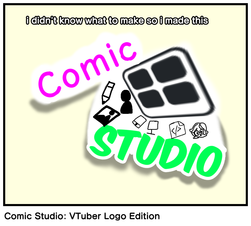 Comic Studio: VTuber Logo Edition