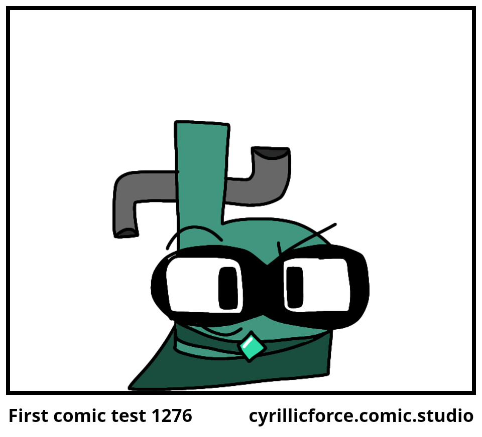 First comic test 1276