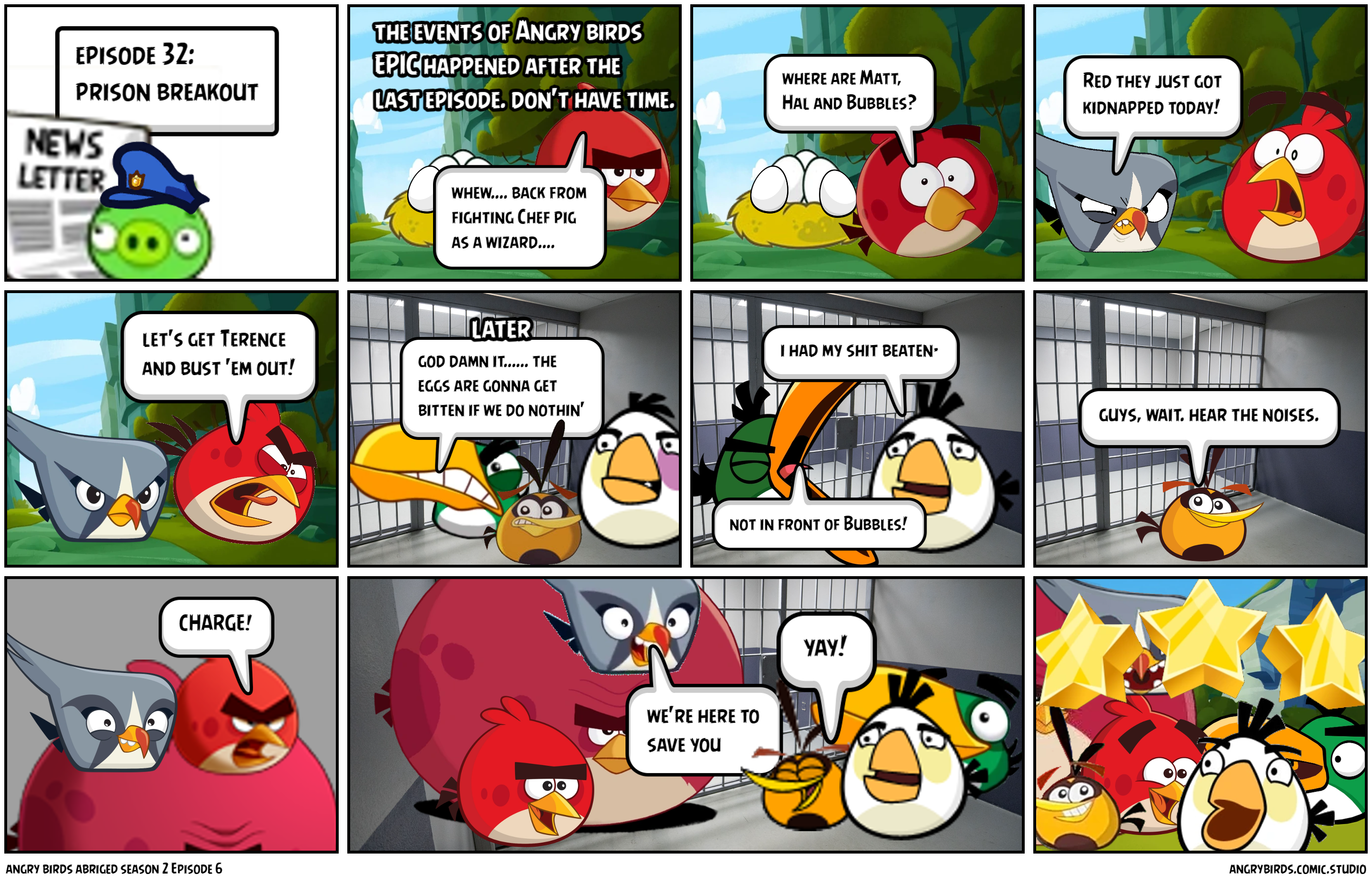 angry birds abriged season 2 Episode 6