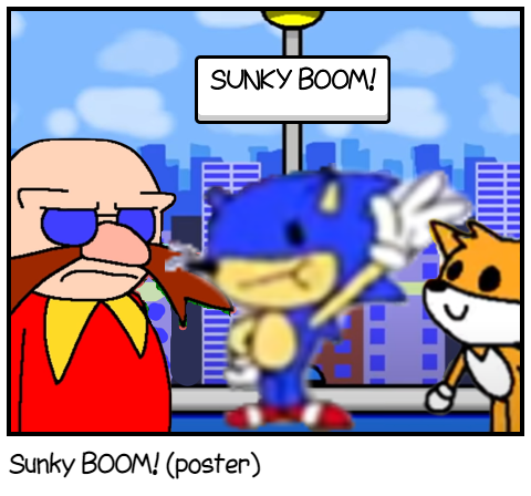 Sunky BOOM! (poster)